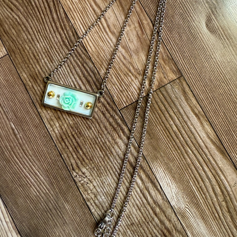 Handmade cottage core necklace - Picture 6 of 7